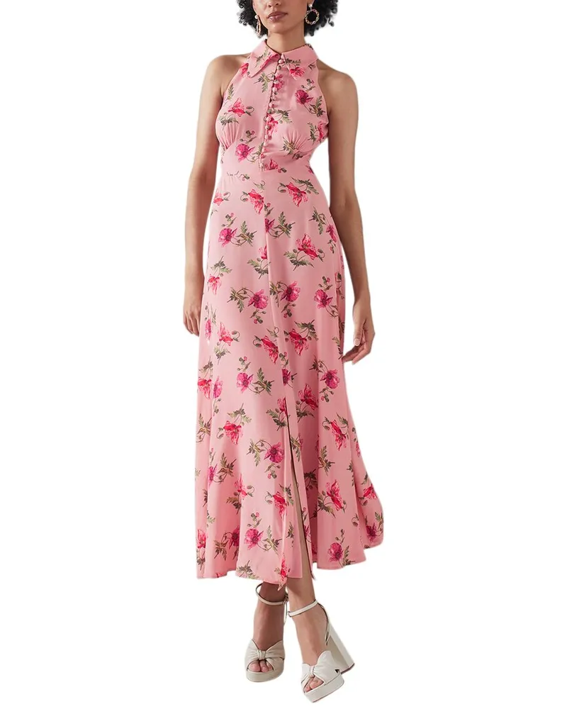 L.K.Bennett  Flori Silk-Blend Dress Nocolor