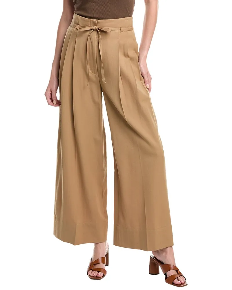 3.1 phillip lim Relaxed Wool Pant Tan