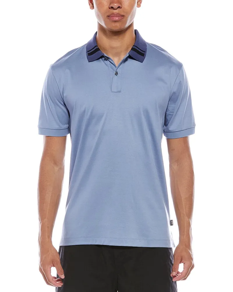 HUGO BOSS Phillipson Polo Shirt Blue