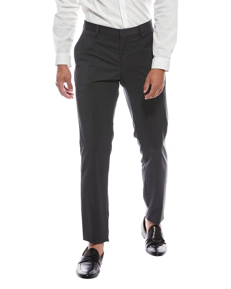 HUGO BOSS Genesis Wool Trouser Gray