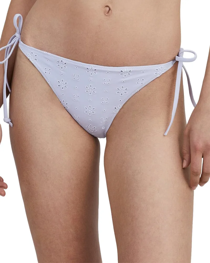 Solid and Striped The Iris Bikini Bottom Purple