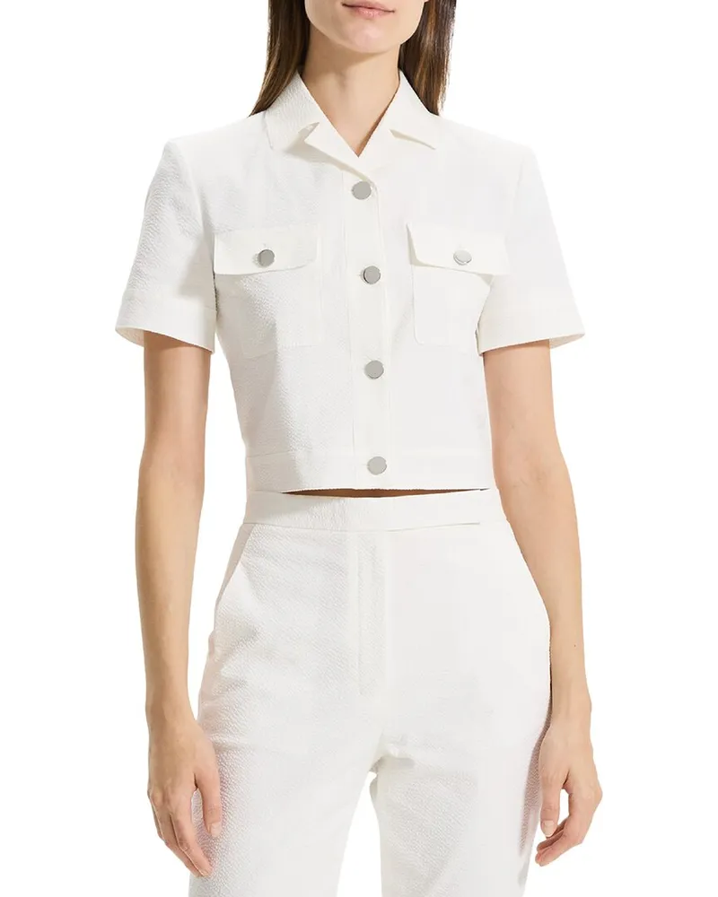 Theory Crop Jacket Nocolor