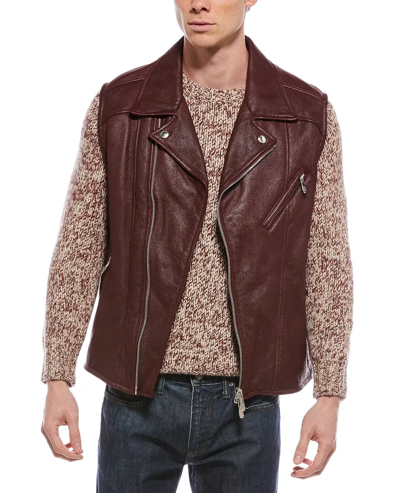 Brunello Cucinelli Leather Vest Nocolor