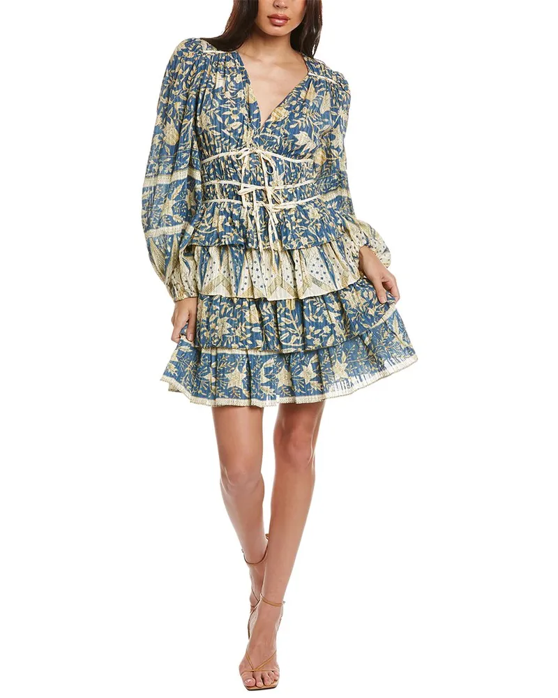 Ulla Johnson Tiered Mini Dress Nocolor