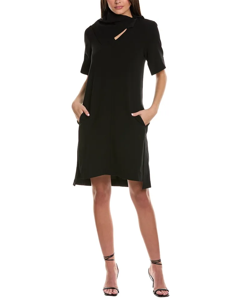 3.1 phillip lim Removable Scarf Dress Black