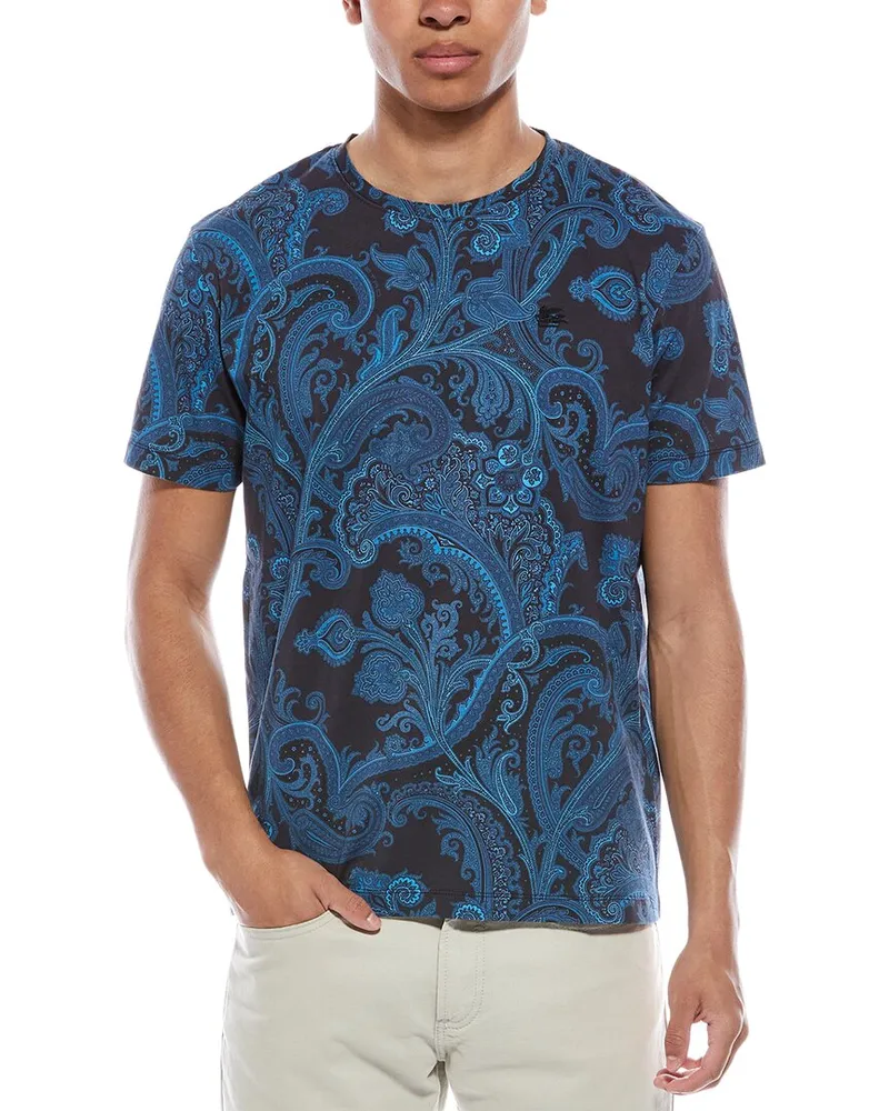 Etro Roma T-Shirt Blue