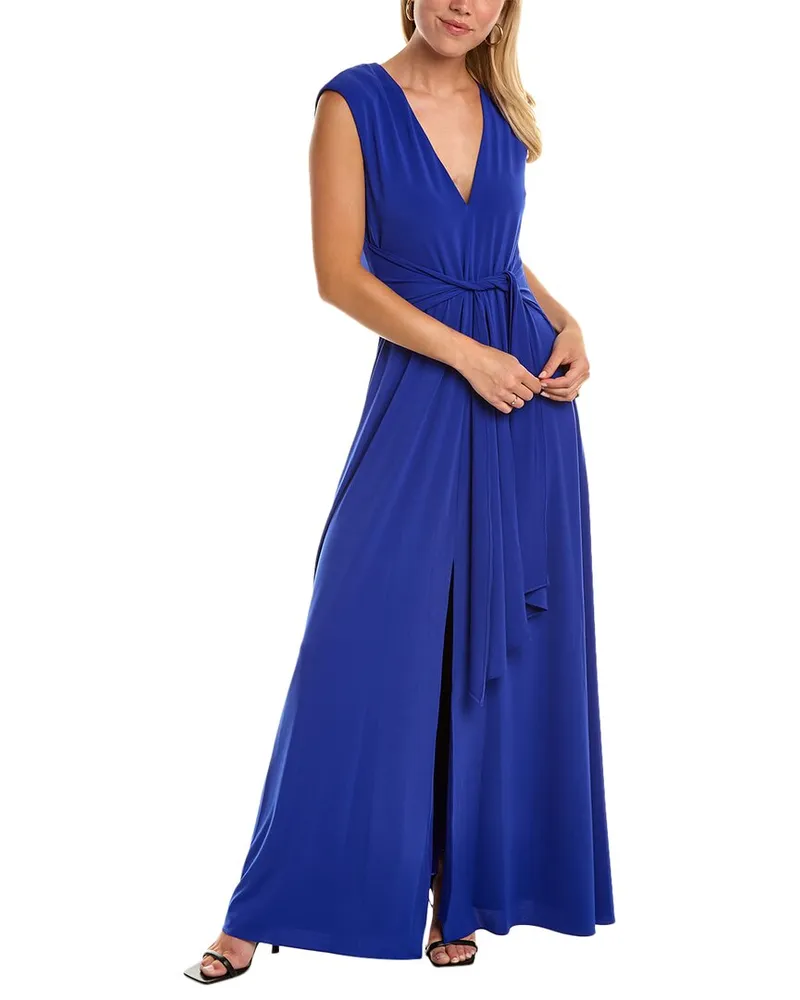 Halston Luciana Gown Navy