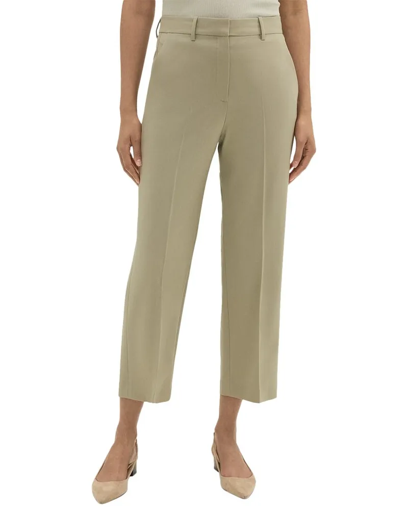 Theory High Waist Straight Pant Nocolor