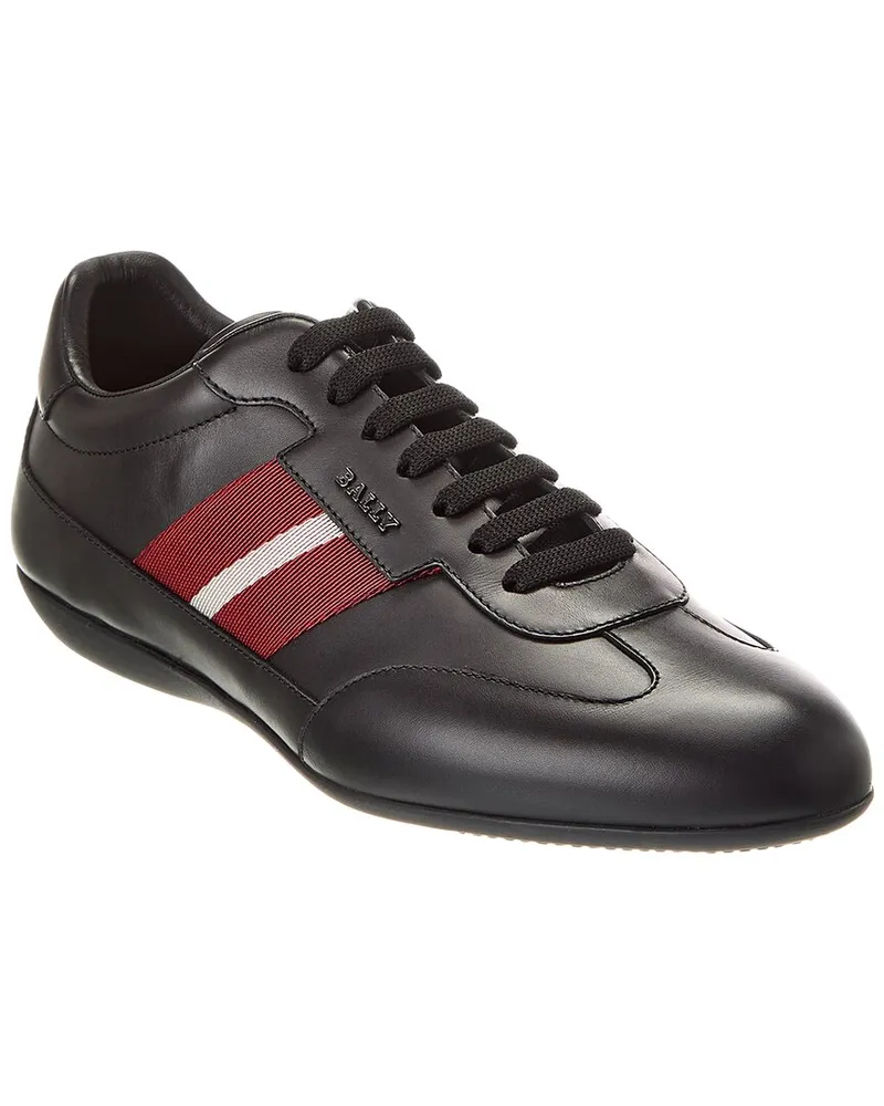 Bally Haldin Leather Sneaker Black