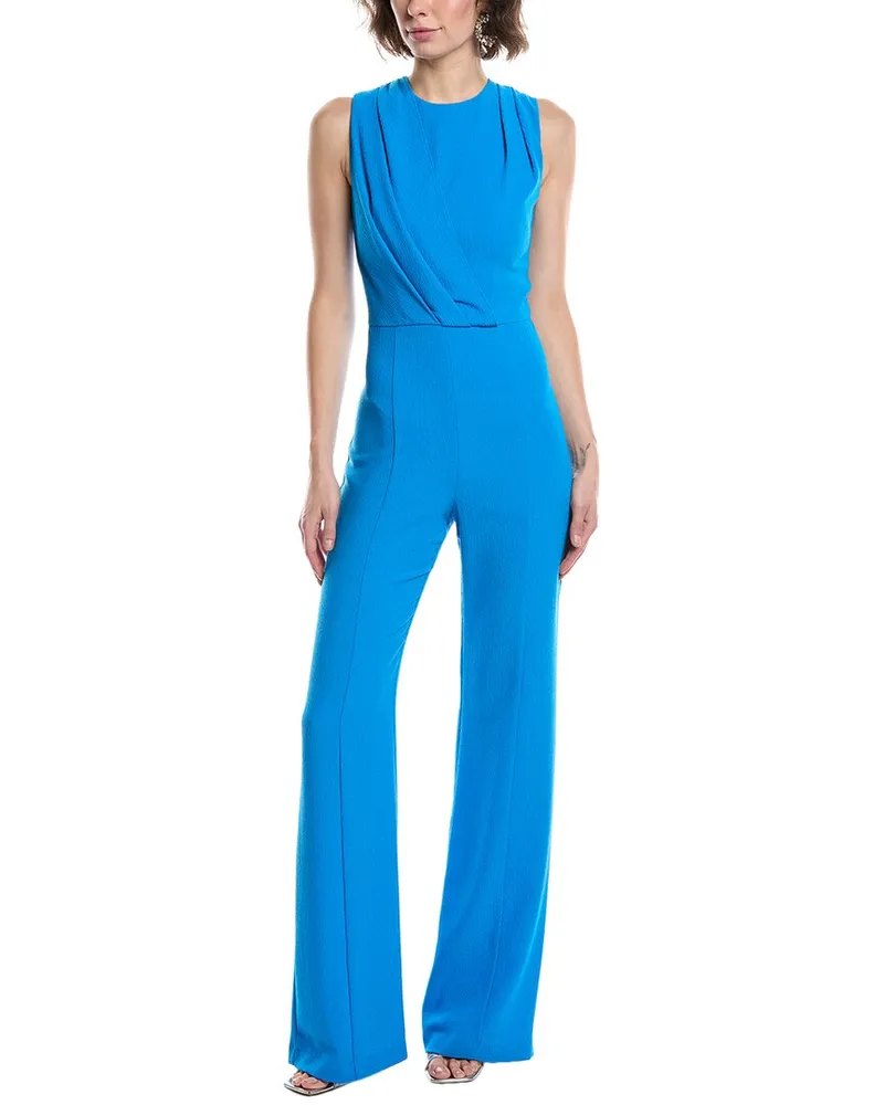 Black Halo Colette Jumpsuit Blue