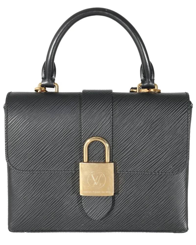 Louis Vuitton Black Epi Leather Locky BB (Authentic Pre-Loved Nocolor