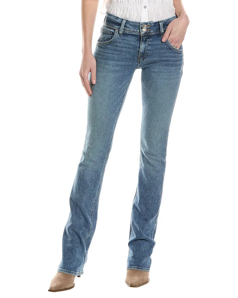 HUDSON Jeans Beth Mid-Rise Golden Baby Boot Jean Blue