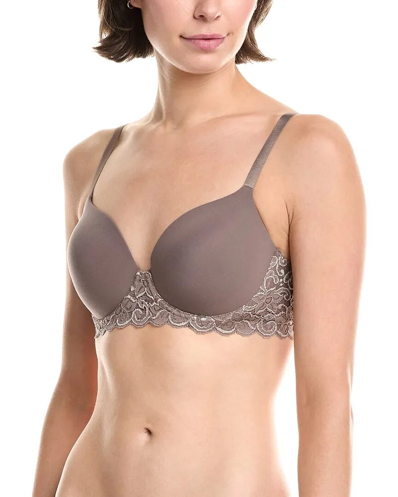 Hanro Luxury Moments Lace T-Shirt Bra Nocolor