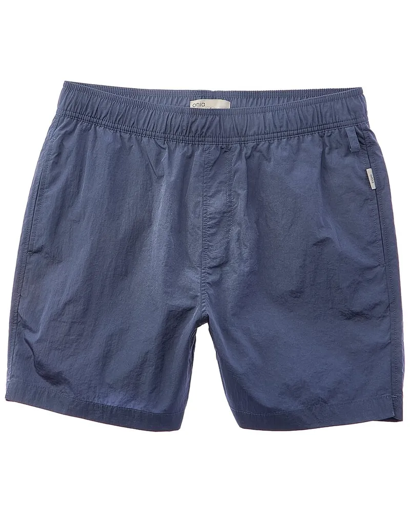 Onia Crinkle Swim Trunk Grey
