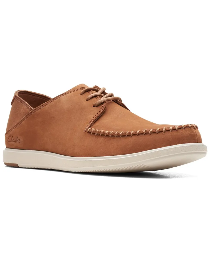 Clarks Bratton Tie Suede Oxford Brown