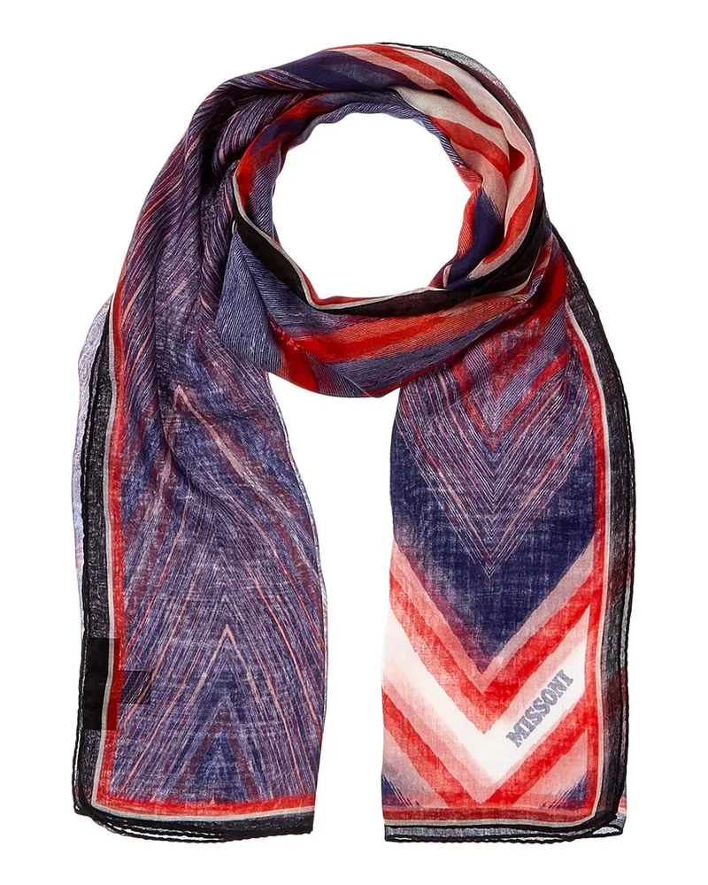 Missoni Silk-Blend Scarf Nocolor