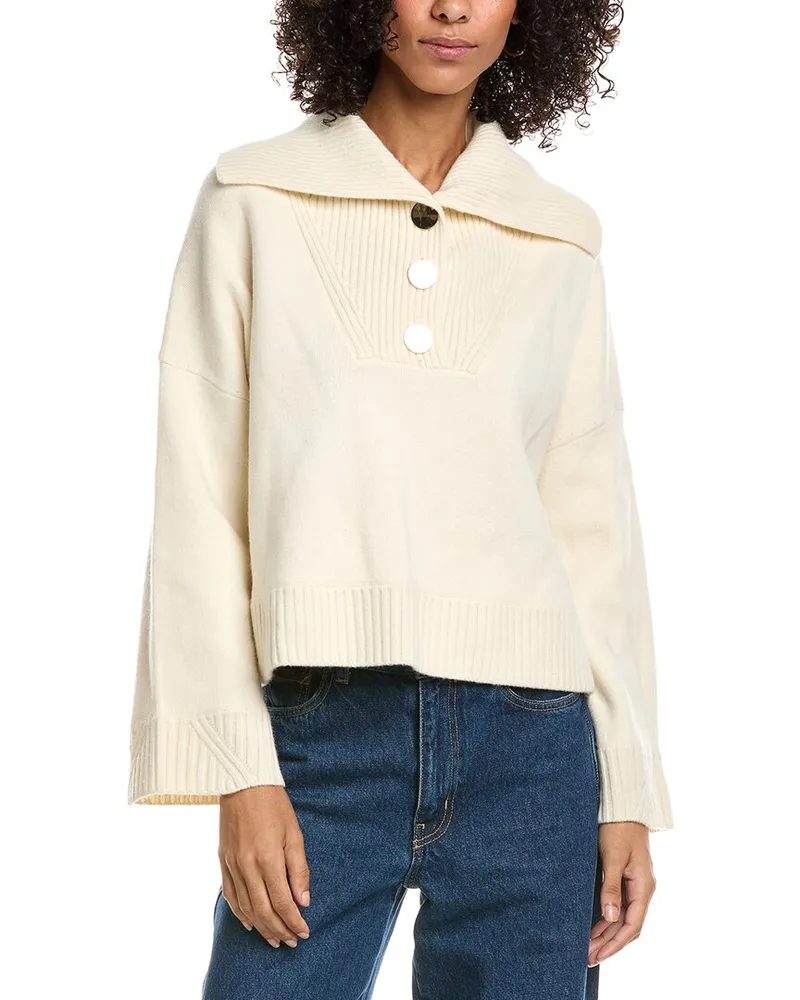 ba&sh Biva Wool-Blend Sweater Nocolor