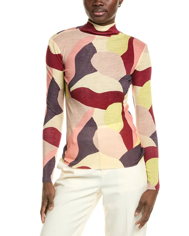 Marimekko Kamelia Wool Shirt Red