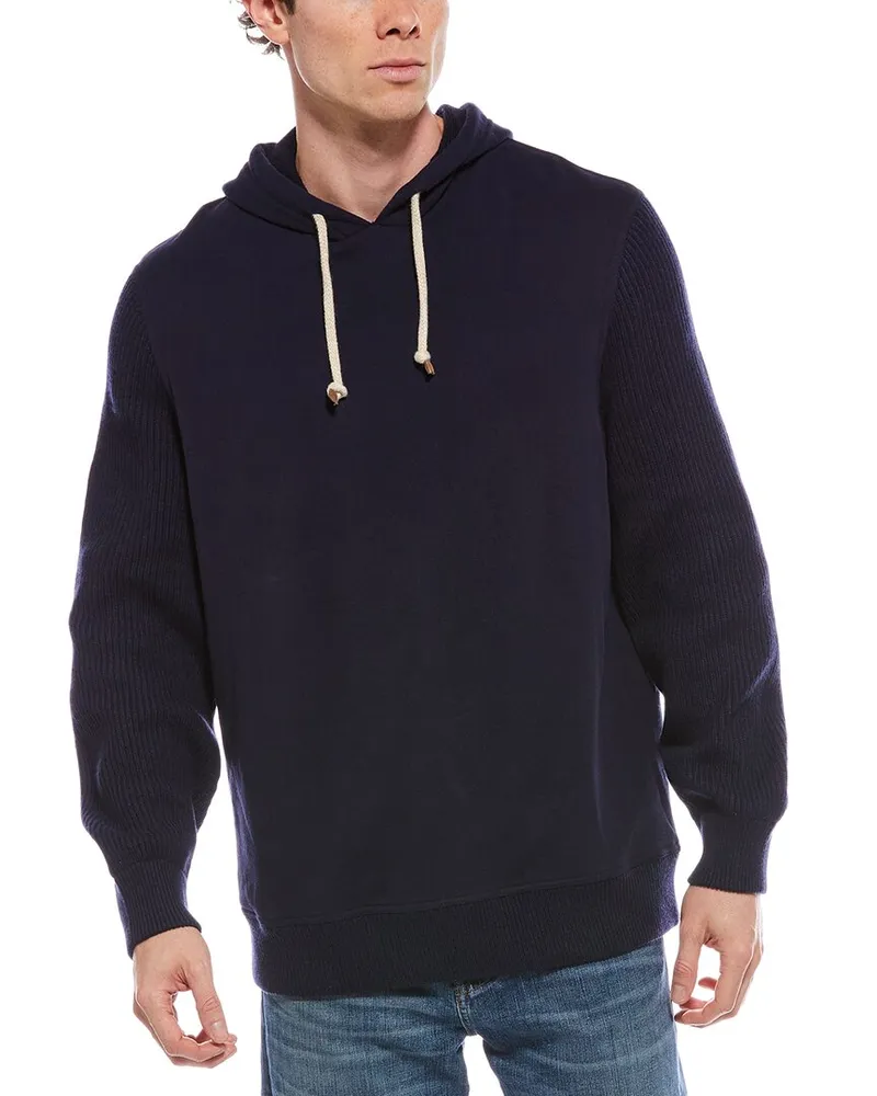 Brunello Cucinelli Wool, Silk, & Cashmere-Blend Hoodie Nocolor