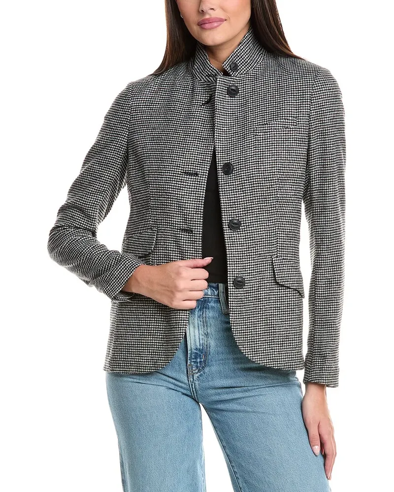Rag & Bone Slade Wool-Blend Blazer Black
