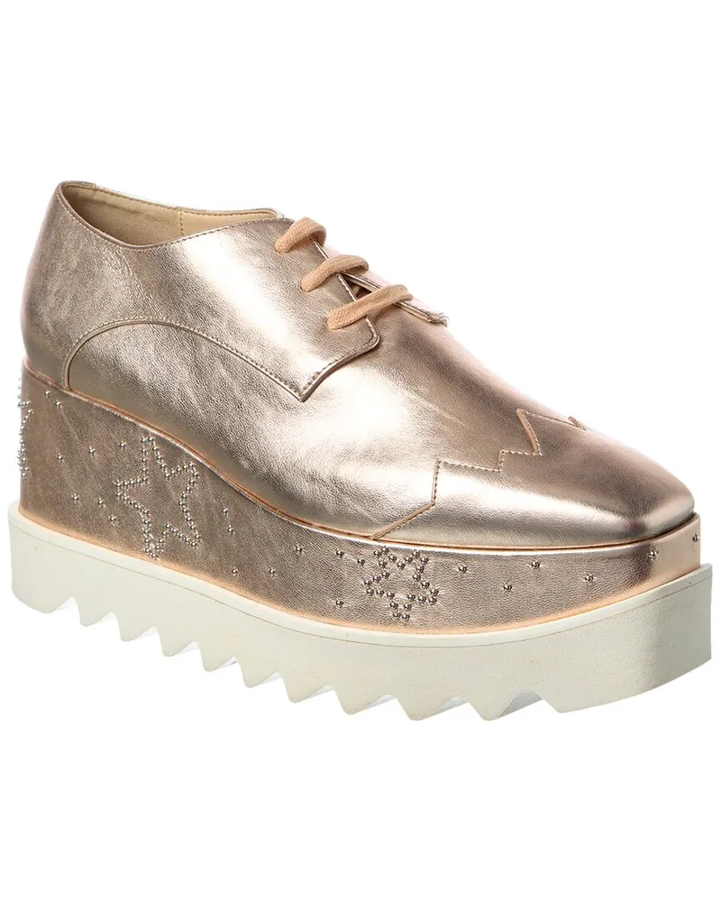 Stella McCartney Elyse Platform Sneaker Gold