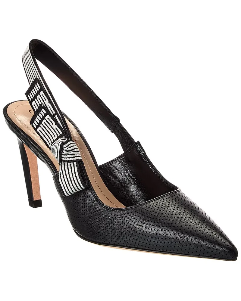 Dior J'Adior Leather Slingback Pump Black