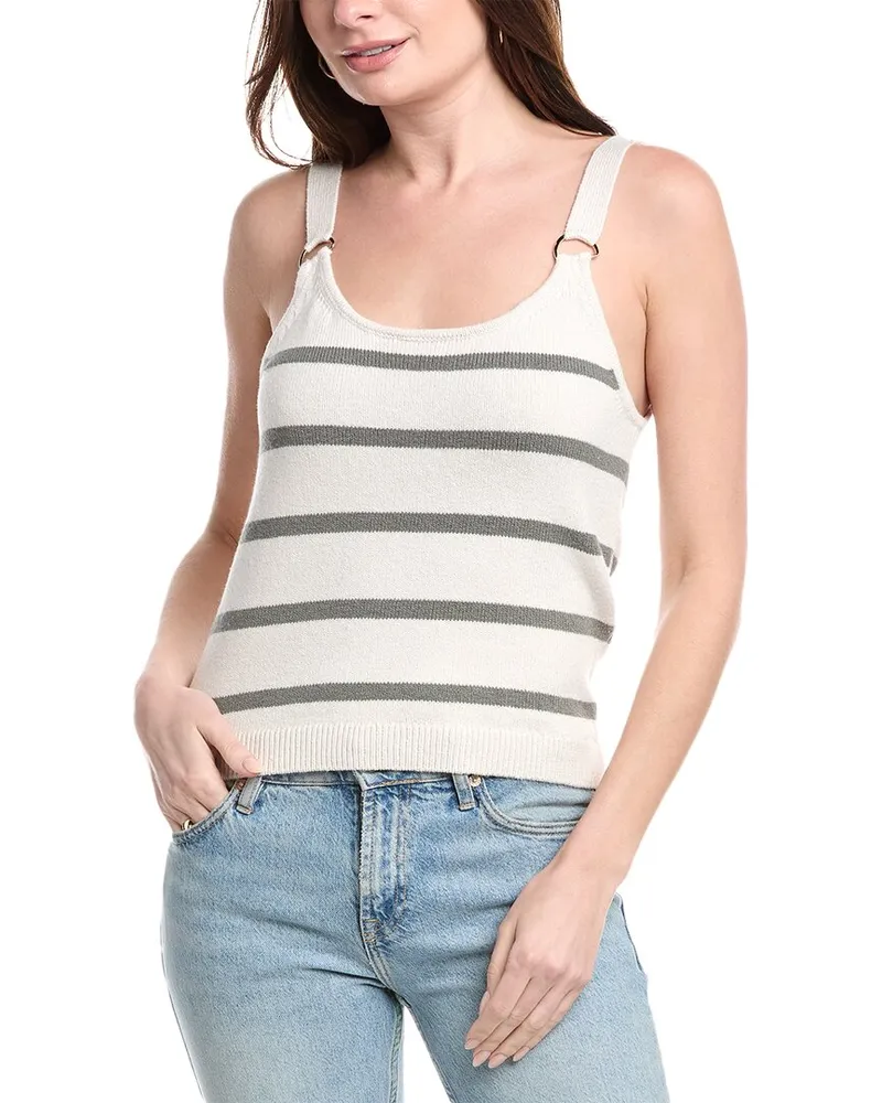 Splendid Daphne Sweater Tank White