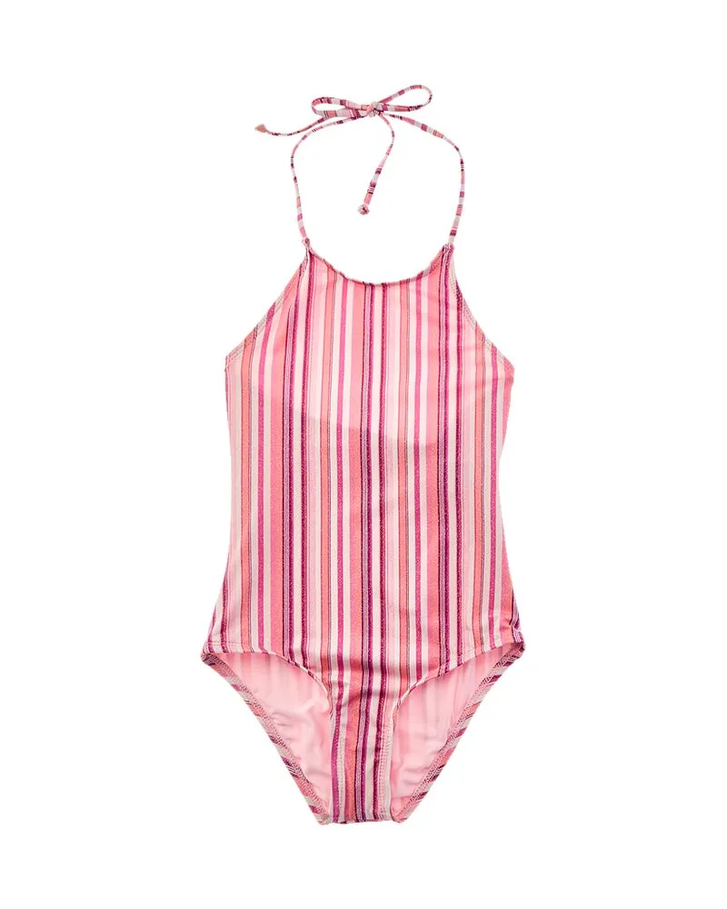 Splendid High Neck One-Piece Pink