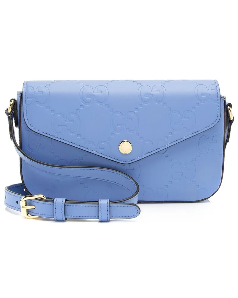 Gucci Purple Leather Mini Pochette (Authentic Pre-Loved Nocolor
