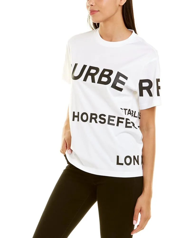 Burberry Horseferry Print T-Shirt White