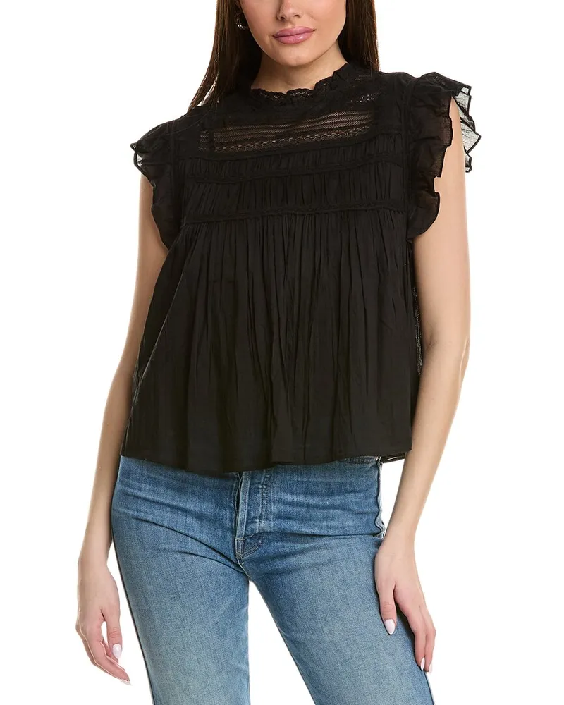 Graham & Spencer Inessa Blouse Black