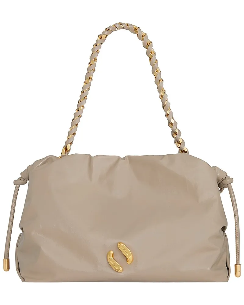 Rebecca Minkoff Zero Gravity Leather Shoulder Bag Grey