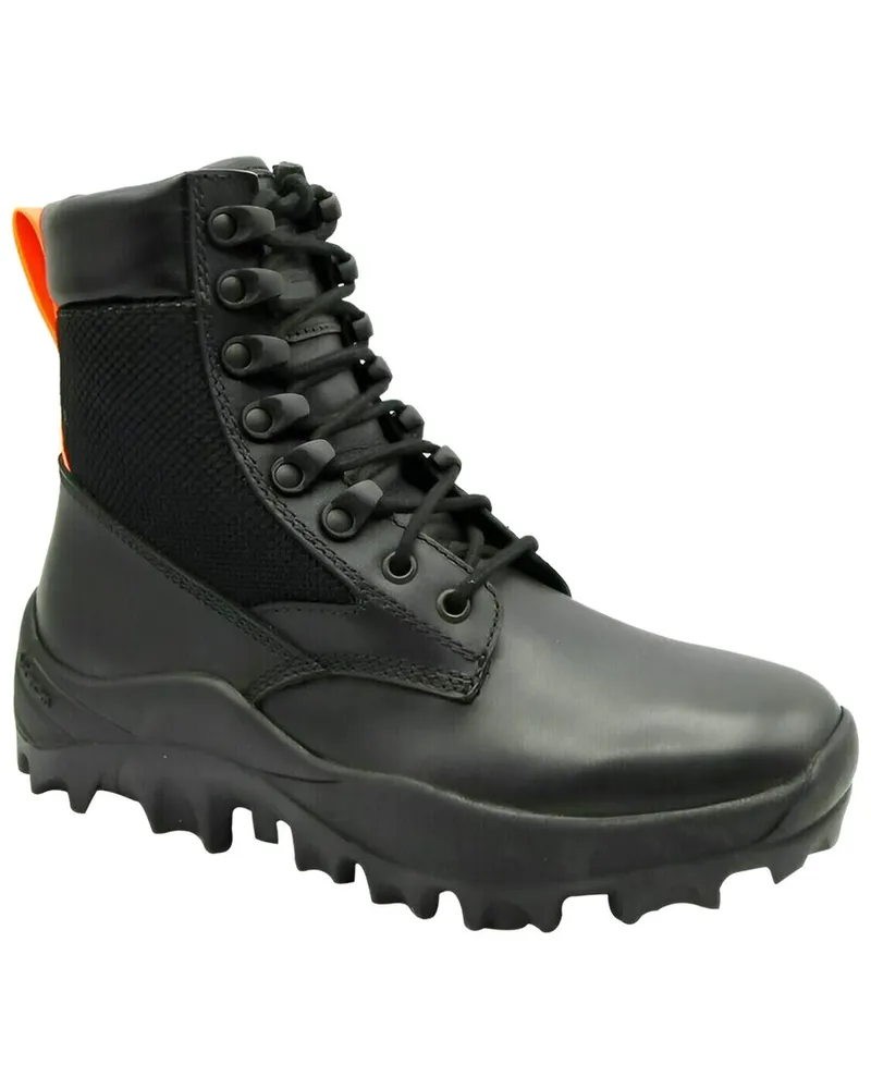 MCM Leather Boot Black