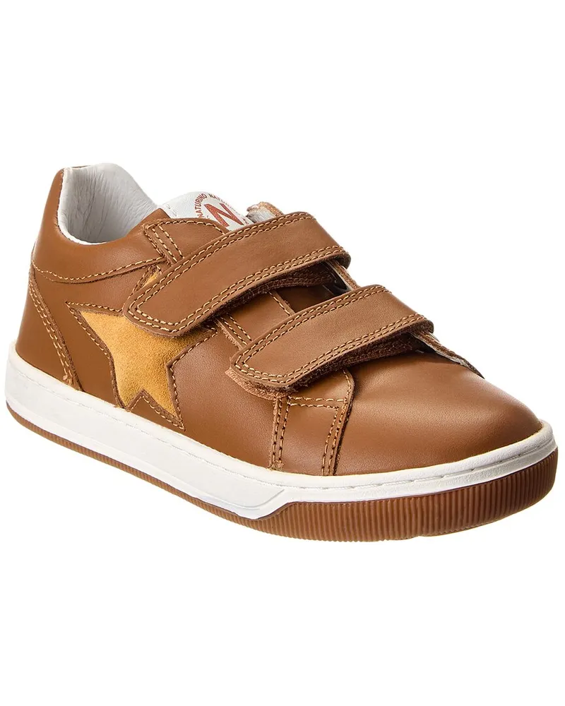 Naturino Minds Leather & Suede Oxford Brown