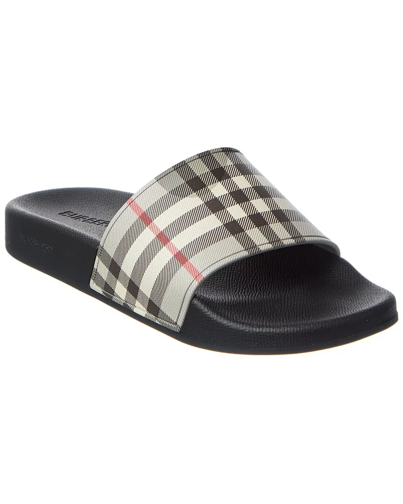 Burberry Check Slide Brown
