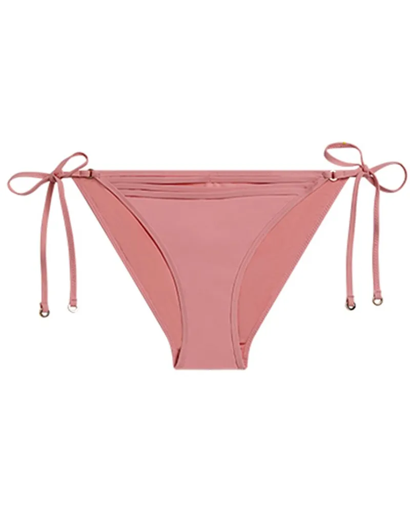 Reiss Elfrieda Matte Strappy Bikini Bottom Nocolor