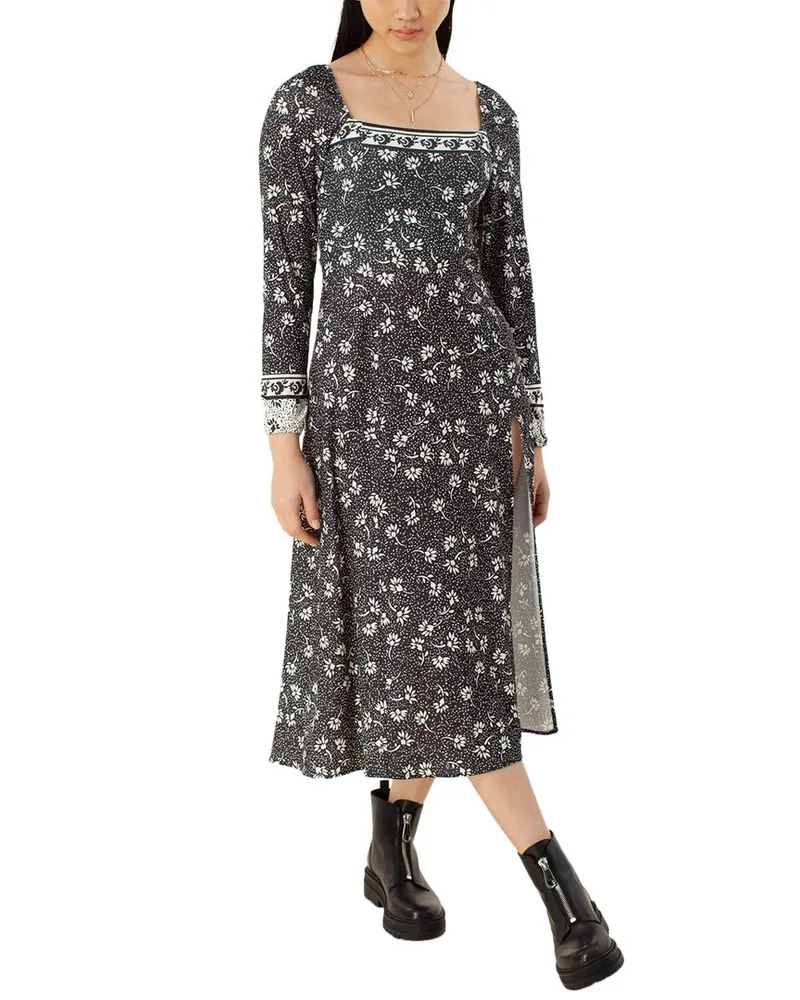 Hale Bob Midi Dress Black