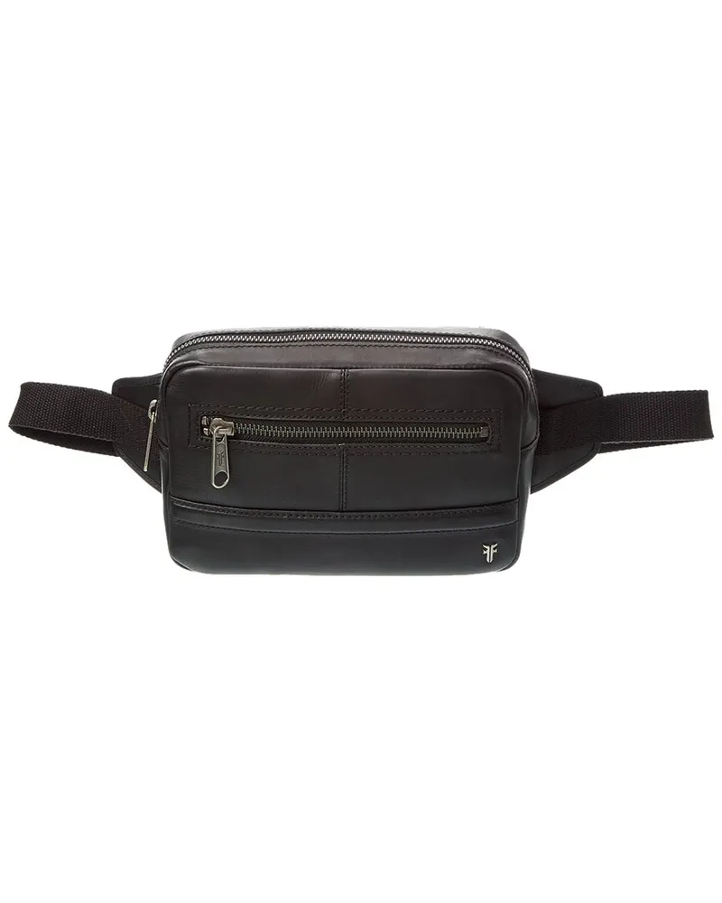 Frye Nash Leather Sling Bag Black