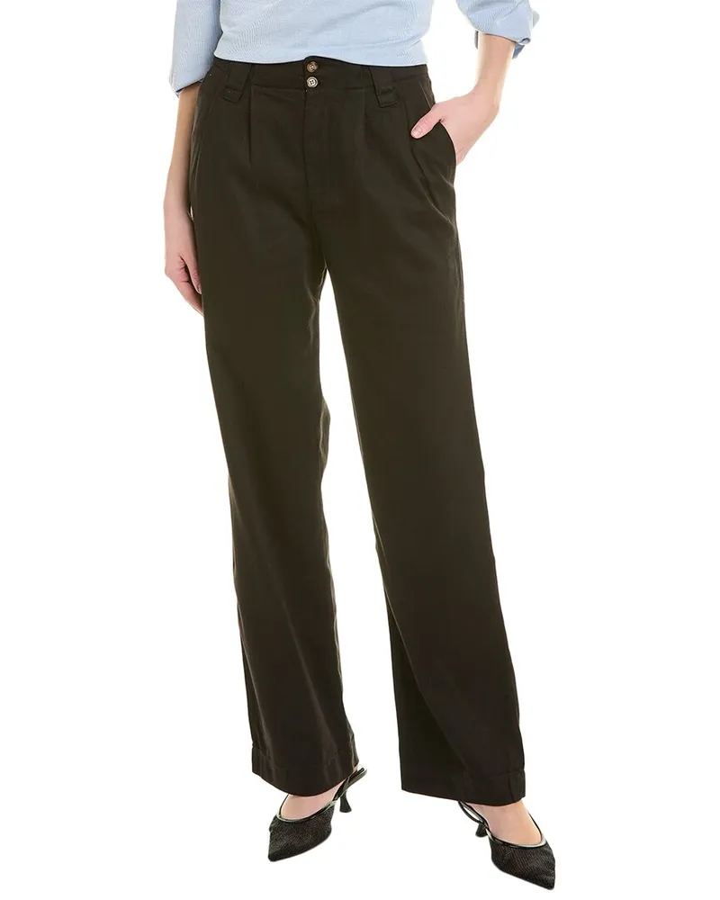 BOYISH Relaxed Pleated Trouser Black