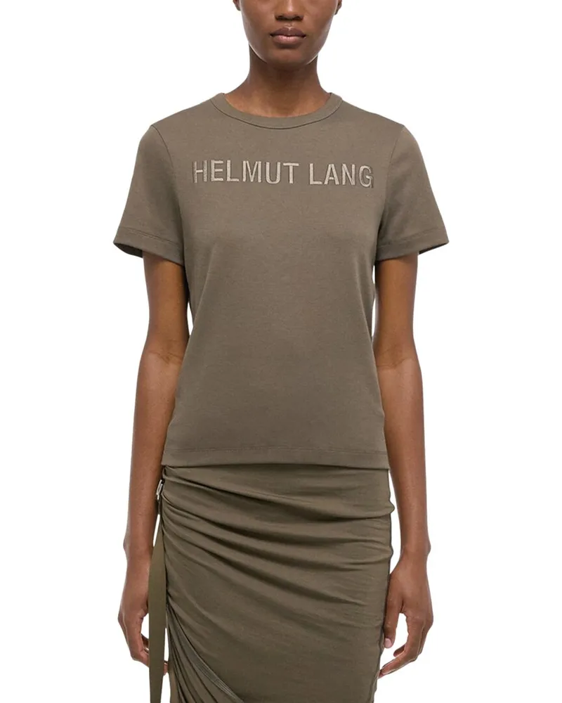 Helmut Lang Logo Slim Tee Nocolor