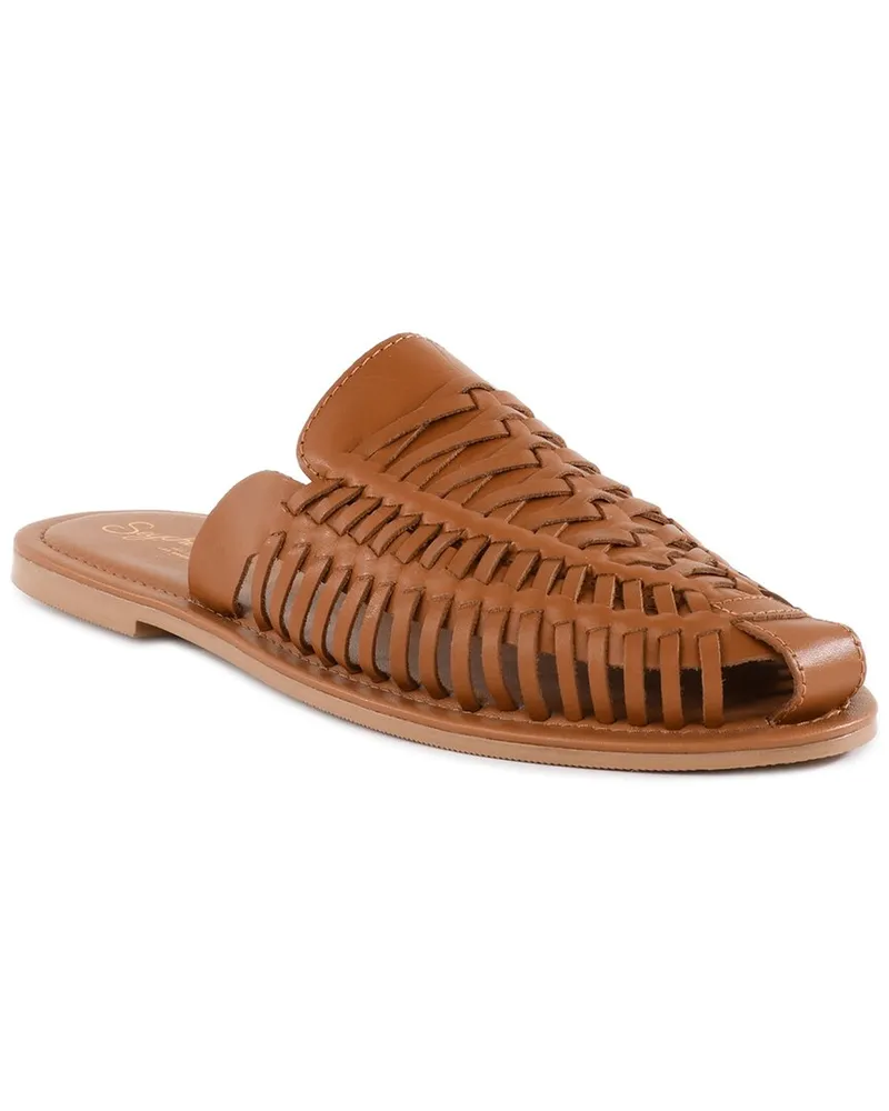 Seychelles Woven Leather Mule Nocolor