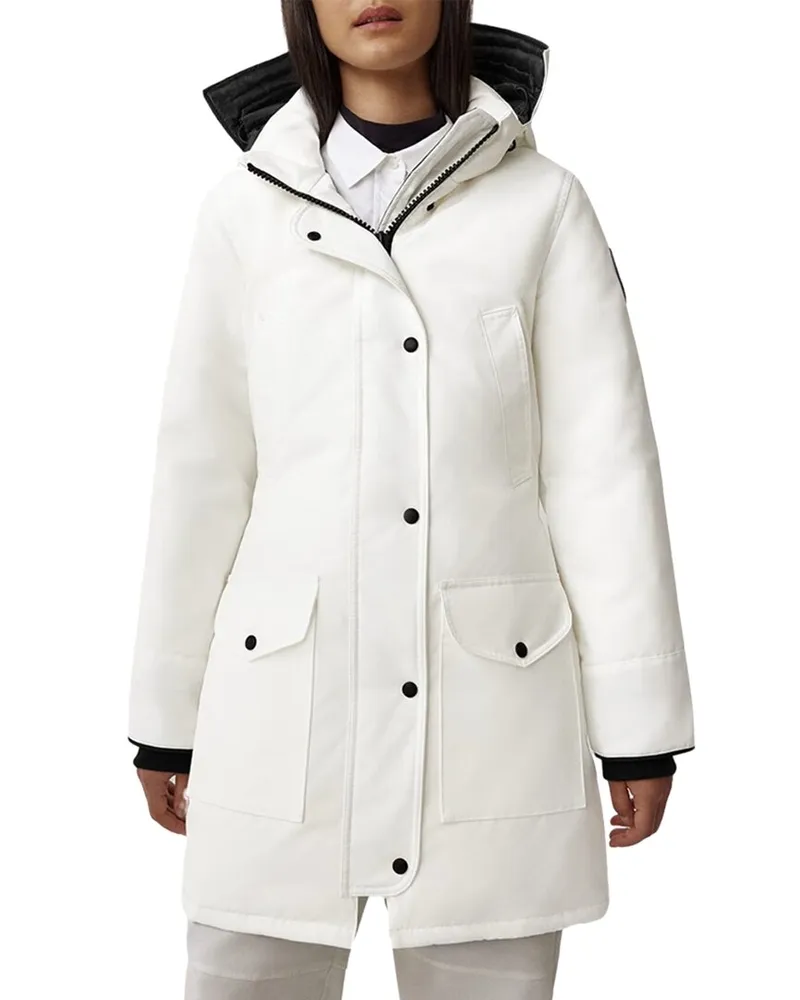 Canada Goose Trillium Down Parka Black Label White