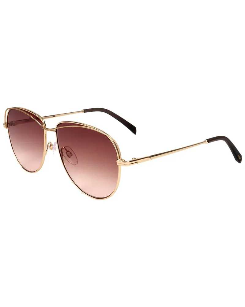 Maje Women's MJ7009 55mm Sunglasses Gold