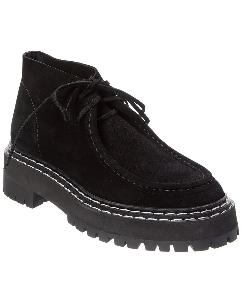 Proenza Schouler Suede Boot Black