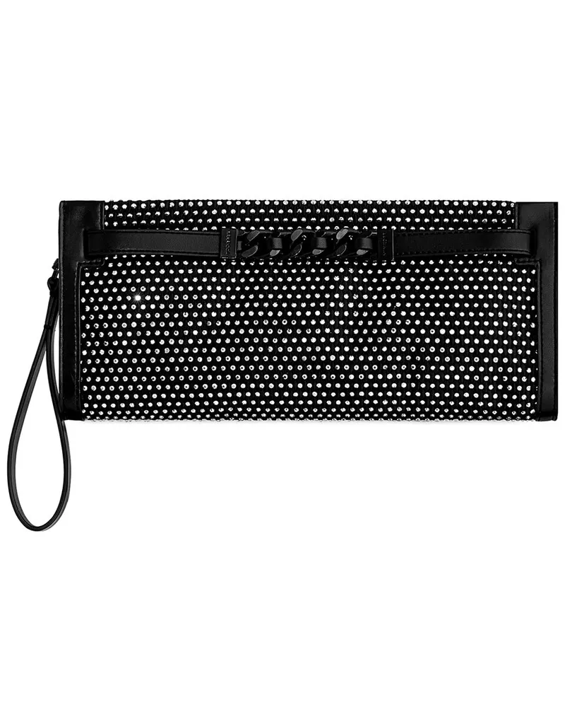 Rebecca Minkoff Curb Link Clutch Black
