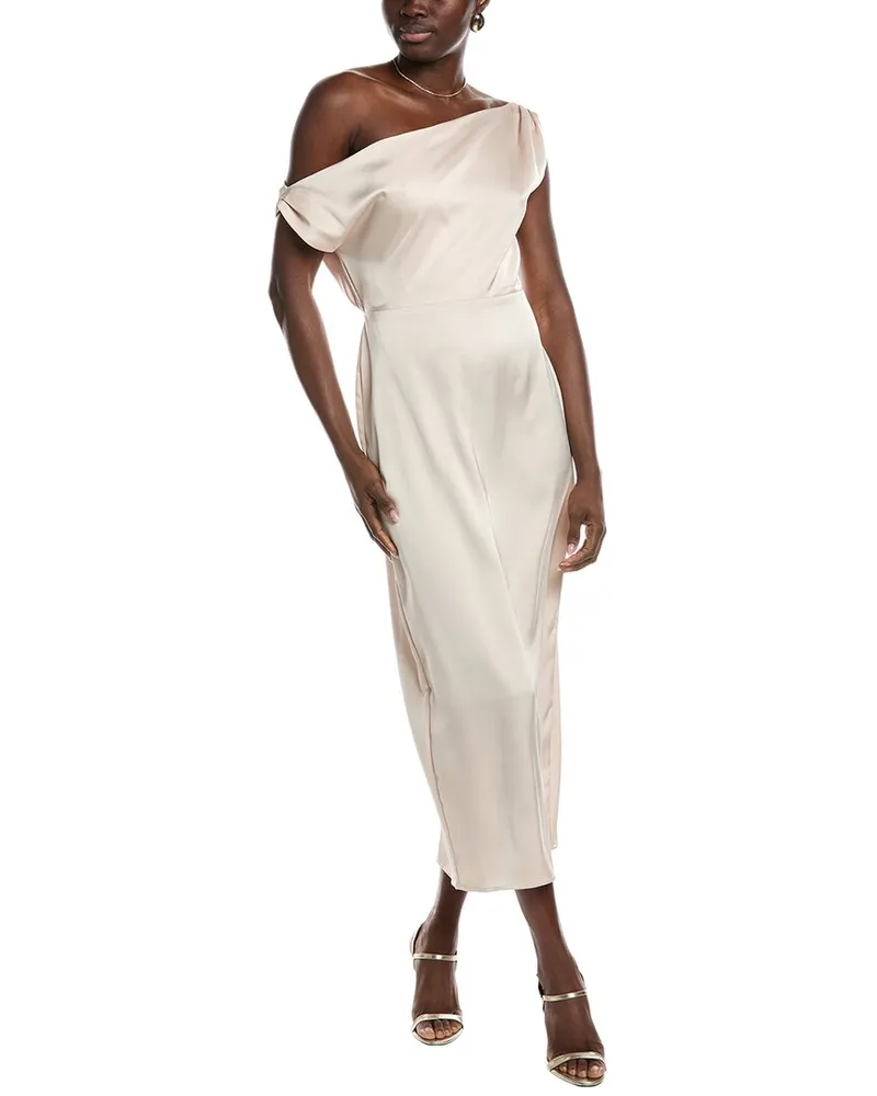 Sam Edelman Satin Slim Column Dress Nocolor