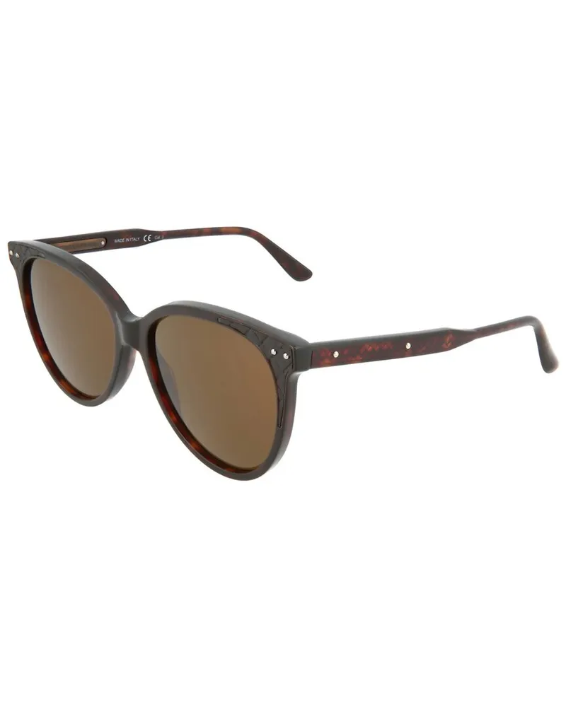 Bottega Veneta Women's BV0119S 55mm Sunglasses Nocolor