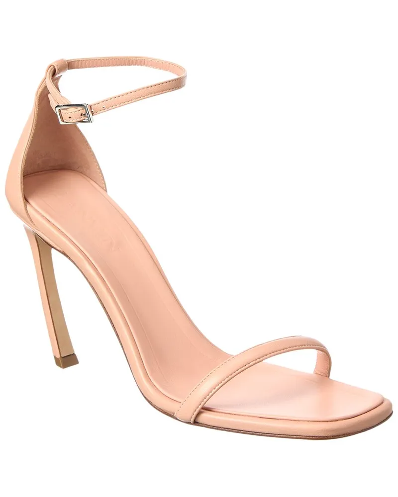 Lanvin Swing 95 Leather Sandal Pink