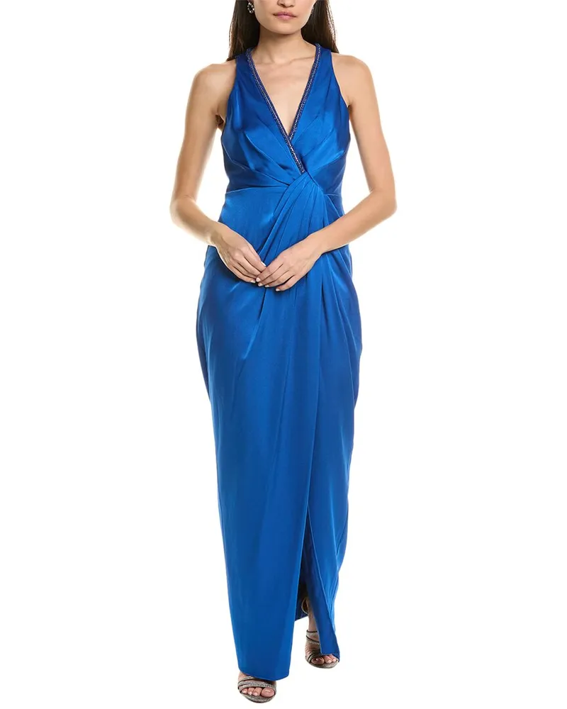 Aidan Mattox Slim Column Gown Nocolor