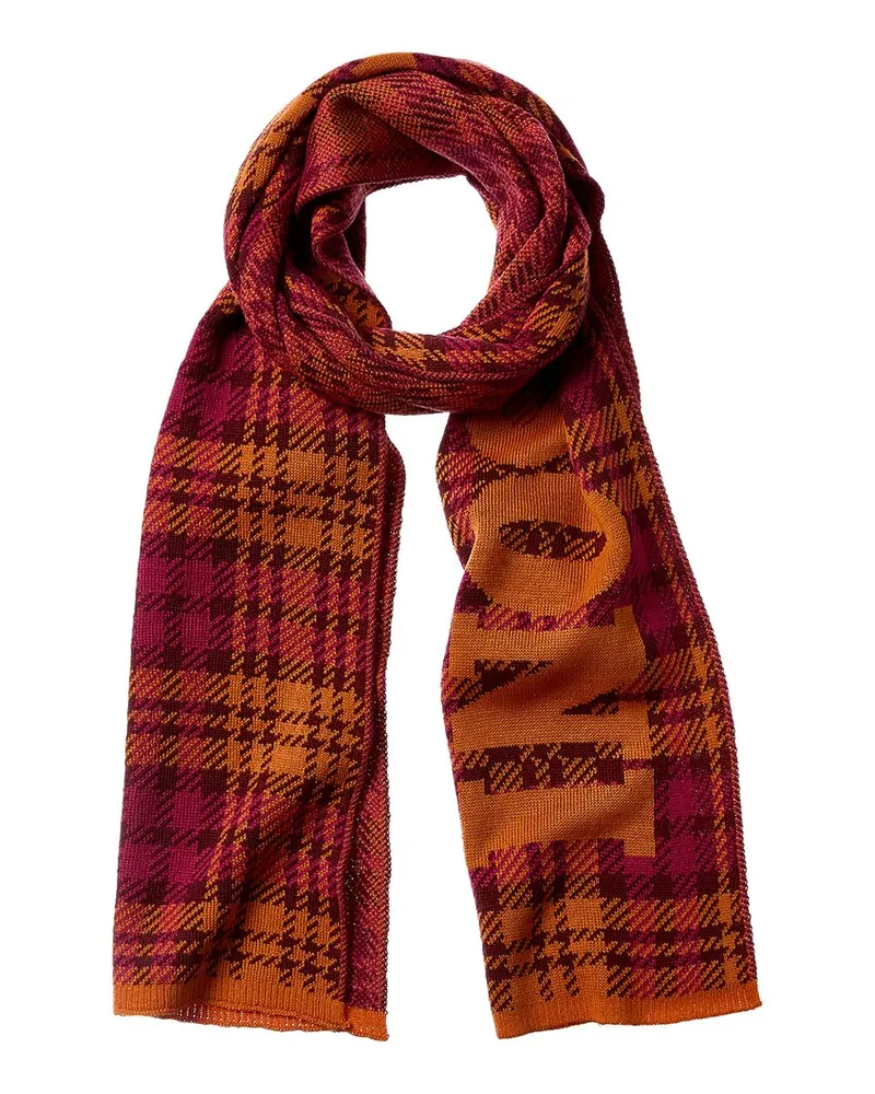 Missoni Wool-Blend Scarf Orange